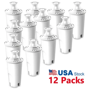 12 Packs OB03 Pitcher Replacement Filters for Brita 35503,35516,35557,107007 - Picture 1 of 3
