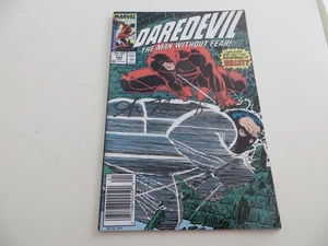 1988 VINTAGE MARVEL DAREDEVIL # 250 BULLET SIGNIERT VON ANN NOCENTI, COA & POA - Bild 1 von 3