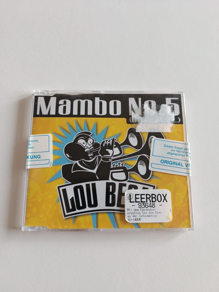 Lou Bega – Mambo No. 5 A little bit of... (Single CD, 1999) - Bild 1 von 1