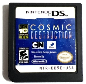 Nintendo DS Ben 10 Ultimate Alien Cosmic Destruction Cartridge Only Tested/Work - Picture 1 of 2