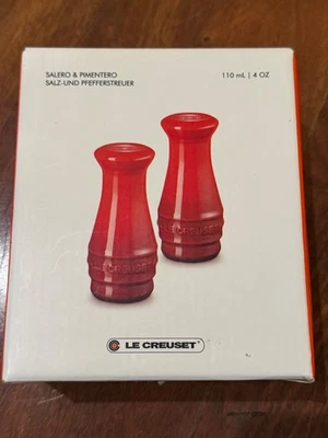 NUEVO - Juego de coctelera de sal y pimienta Le Creuset BLANCO | (Nuevo sellado) Foto 1 de 4