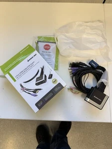 IOGEAR GCS62HU 2-Port HD Kabel KVM Switch - Schwarz - Bild 1 von 6