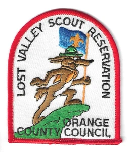 BSA CAMP LOST VALLEY RESERVATION DOME, ORANGE COUNTY COUNCIL CALIFORNIA PATCH - Picture 1 of 3