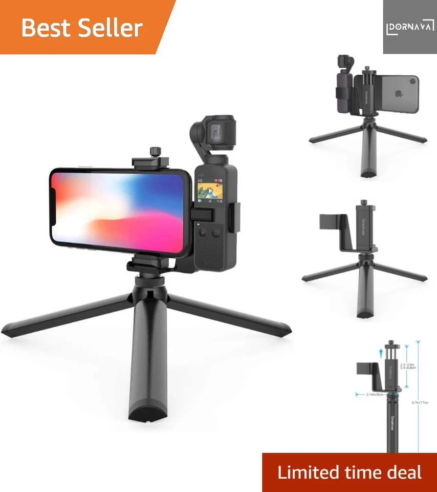 Telefonhalterung, Stativ, kompatibel DJI Osmo Pocket, iPhone, Smartphone - Bild 1 von 4