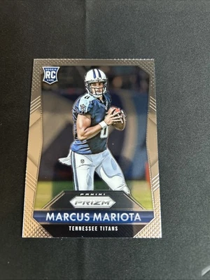 Tarjeta de novato Marcus Mariota 2015 Panini Prizm - Tennessee Titans Foto 1 de 4