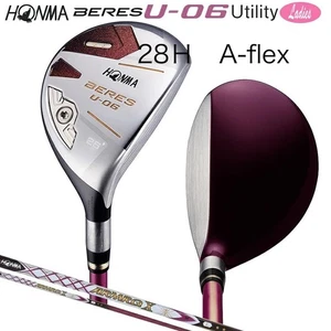 Ladies HONMA BERES U-06 BERES U-06 2-Star Hybrid U28 28° A-Flex ARMRQ X 38 - Picture 1 of 8