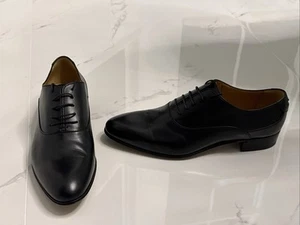 GUCCI Double G Lace-Up Shoes Black Size GUCCI 11/US 11.5 - Picture 1 of 12