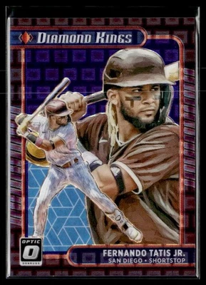 L38,601 - 2021 Donruss Optic Pandora Purple #27 Fernando Tatis Jr. DK /99 - Image 1 of 2