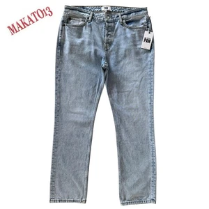 RE/DONE & PAM Damen Größe 30 The Anderson Straight Fit Jeans 90s Button Fly Blau - Bild 1 von 15