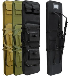 32"/37"/46" Rifle Bag, Black/Khaki/Green Tactical Long Rifle Backpack, Portab... - Picture 1 of 7