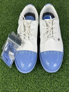 G/FORE Scarpe da golf donna 6,5 punta a cappuccio Gallivanter Carolina blu G4LS22EF04 - Foto 1 di 9