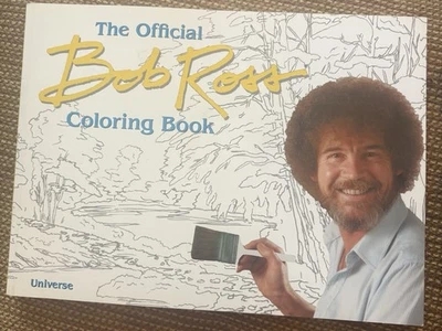 Bob Ross Coloring Book by Bob Ross (2017, Trade Paperback) Foto 1 de 4