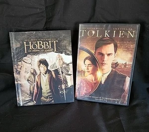 Lot Of 2 DVD: Tolkien & The Hobbit: An Unexpected Journey (3-disc Ed W/ Book) - Picture 1 of 8