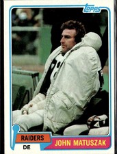 1981 Topps  #255 John Matuszak Sharp Card
