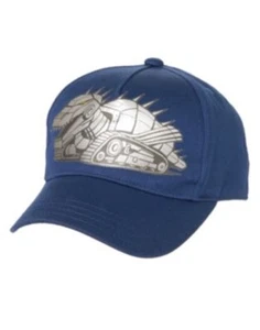 GYMBOREE DO THE ROBOT BLUE DINO ROBOT BASEBALL CAP HAT 5 6 7 8 10 12 NWT-OT - Picture 1 of 1