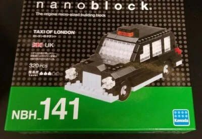 Nanoblock Taxi of London NBH-141 Kawada 320 pieces Micro building set / Model - Image 1 of 4