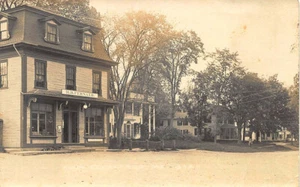 Alfred ME Main Street H. B. Fernald Store Front Signage RPPC - Bild 1 von 2