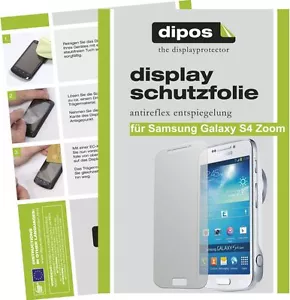 Screen Protector for Samsung Galaxy S4 Zoom protection guard anti glare - Picture 1 of 4
