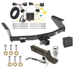 Reese Trailer Tow Hitch For 07-12 Dodge Nitro Deluxe Package Wiring 2" Ball Lock - Picture 1 of 6