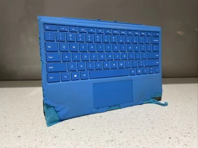 Genuine Microsoft Surface Pro 3-4-5-6-7Magnetic Keyboard, With Backlit, Blue - Image 1 of 4