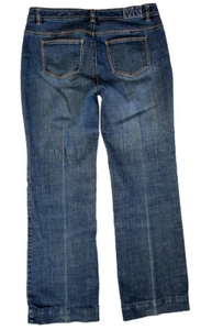 Michael Kors MK Medium Blue Wash Women's 4P Low Rise 5 Pocket Denim Jeans - Picture 1 of 6
