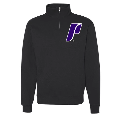 Venley Official NCAA University of Portland Unisex Quarter-Zip Sweatshirt Cover