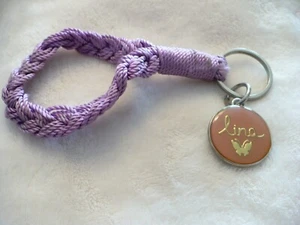 NE- LINA PURPLE KEY CHAIN #22137 - Picture 1 of 8