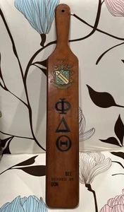 Vintage Phi Delta Theta Fraternity Wood 22” Paddle 1957 - Picture 1 of 8