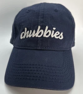 Harding Lane For Chubbies Hat Mens Adjustable Blue Cotton Strapback Baseball Cap - Picture 1 of 8