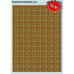 Calcomanías de camuflaje Wehrmacht parte 2 camuflaje escala 1:35 impresión escala 019-camuflaje - Imagen 1 de 1