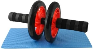 EXERCISE WHEEL ATTREZZO MACCHINA ADDOMINALI RUOTA PALESTRA FITNESS TRAINING - Zdjęcie 1 z 12