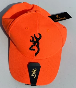 Mütze Kappe Browning Orange Erwachsene Neu Vintage Bestickt Mit Licht - Bild 1 von 5