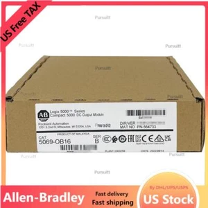 Allen-Bradley 5069-OB16 /B Compact 5000 DC Output Module Sealed US Free Tax - Picture 1 of 6