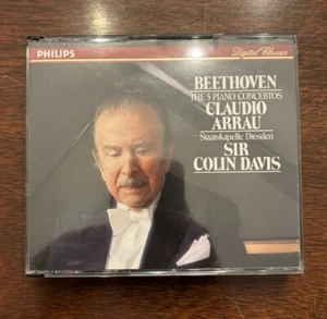 Beethoven: I 5 Concerti per pianoforte / Claudio Arrau, Colin Davis - CD - Picture 1 of 4