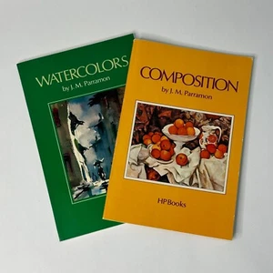 Composition and Watercolors, J. M. Parramón, (Trade PB, 1997, Art Instruction) - Picture 1 of 18