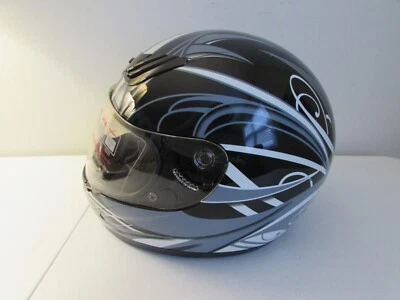 Casco completo Hawk para hombre o mujer talla pequeña 55-56 cm ventilaciones gris multicolor Foto 1 de 4