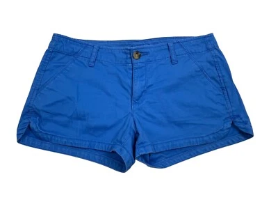 Arizona Jean Co. Juniors Blue Lightweight Corduroy Shorts 5 - Image 1 of 3