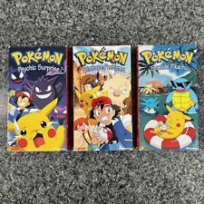 3 Fitas Vhs Pokémon 2, 3 e 4 (Originais)