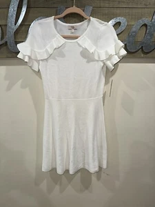 GB Girls Dress Off White Cream XL *see description - Picture 1 of 3