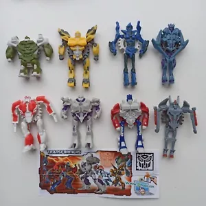Kinder Surprise Transformers (2014) FT181 - FT188 Juego completo, 8 figuras - Imagen 1 de 2