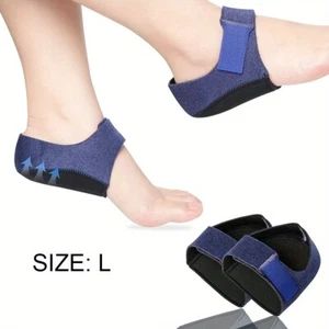 1/2 Pairs Heel Cups Protector Plantar Fasciitis Socks Pads For Foot Support Pain - Picture 1 of 17