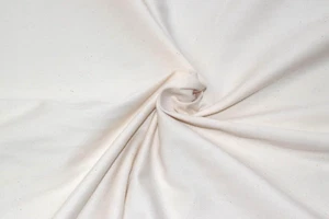 Cream Cotton Twill Fabric Beige Ecru Stone 100% Cotton by m Suiting Clothing - Picture 1 of 8