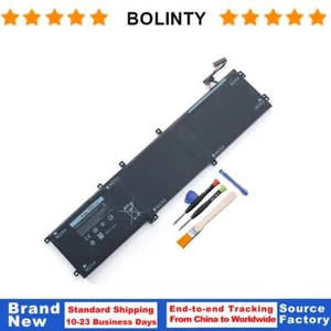 Batterie 97Wh 6GTPY pour Dell XPS 15 9560 9570 7590 Precision 5510 5520 5540 5530 - Photo 1/9