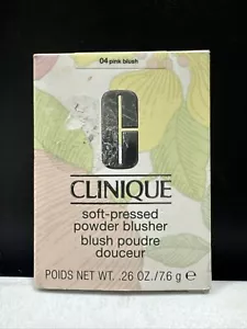 Clinique Soft-Pressed Powder Blusher Pink Blush 04 NIB .26 Oz. (7.6g). - Picture 1 of 5