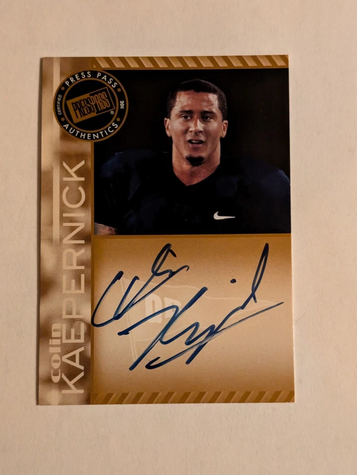 colin kaepernick rookie card auto Rare - Image 1 of 2