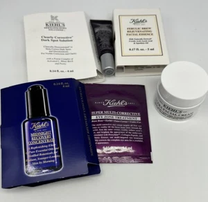Kiehl's Ultra Facial Eye Zone Treatment Serum 6pc Gift Set Travel Sample - Picture 1 of 10