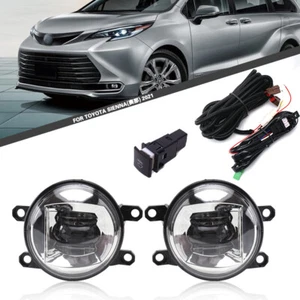 Fog Light Driving Lamps Kit Full Set For Toyota SIENNA 2021 - Picture 1 of 6