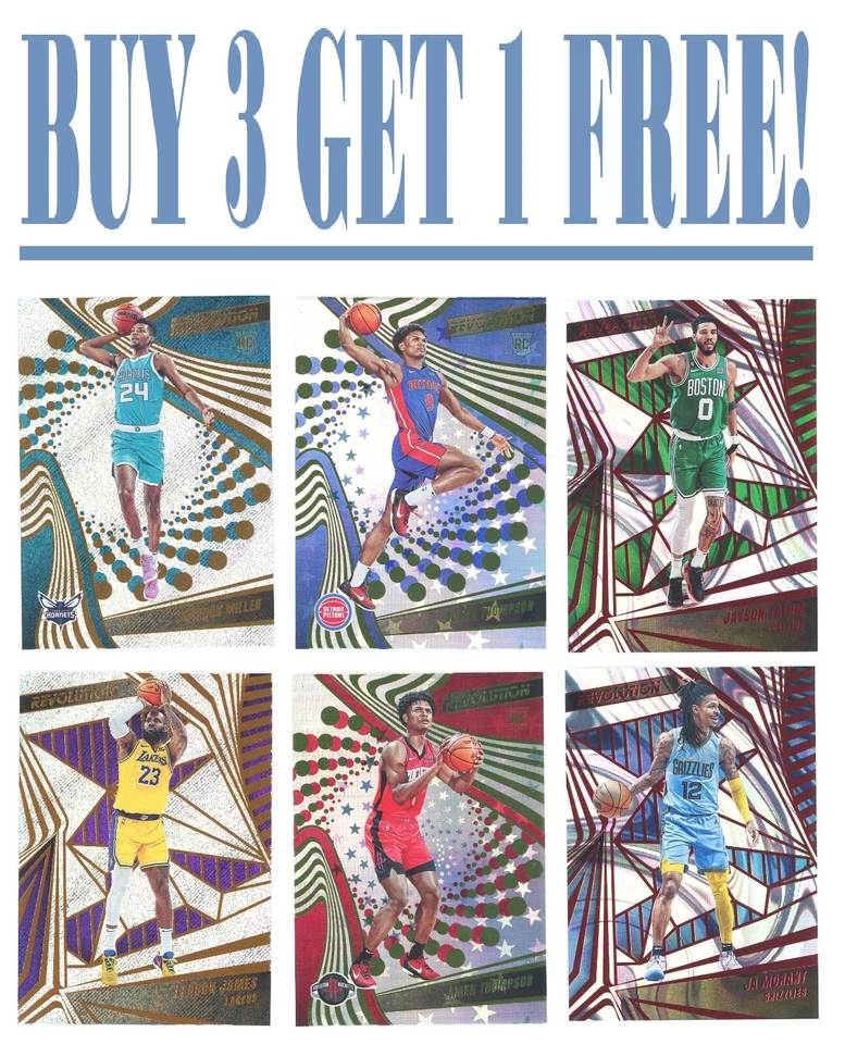 2023-24 Panini Revolution NBA (BASE & PARALLELS) You Pick - Complete Your Set - Image 1 of 1