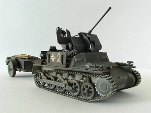 Tristar 35019 German Flak Panzer I A w/. Ammo Trailer 1/35 - Imagen 1 de 10