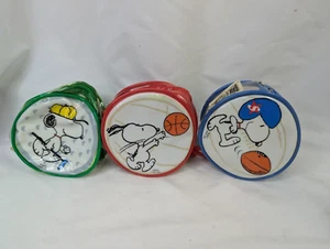 Peanuts Snoopy Basketball Golf Fußball Geldbörse Clip auf Aufbewahrung Posten - Bild 1 von 11